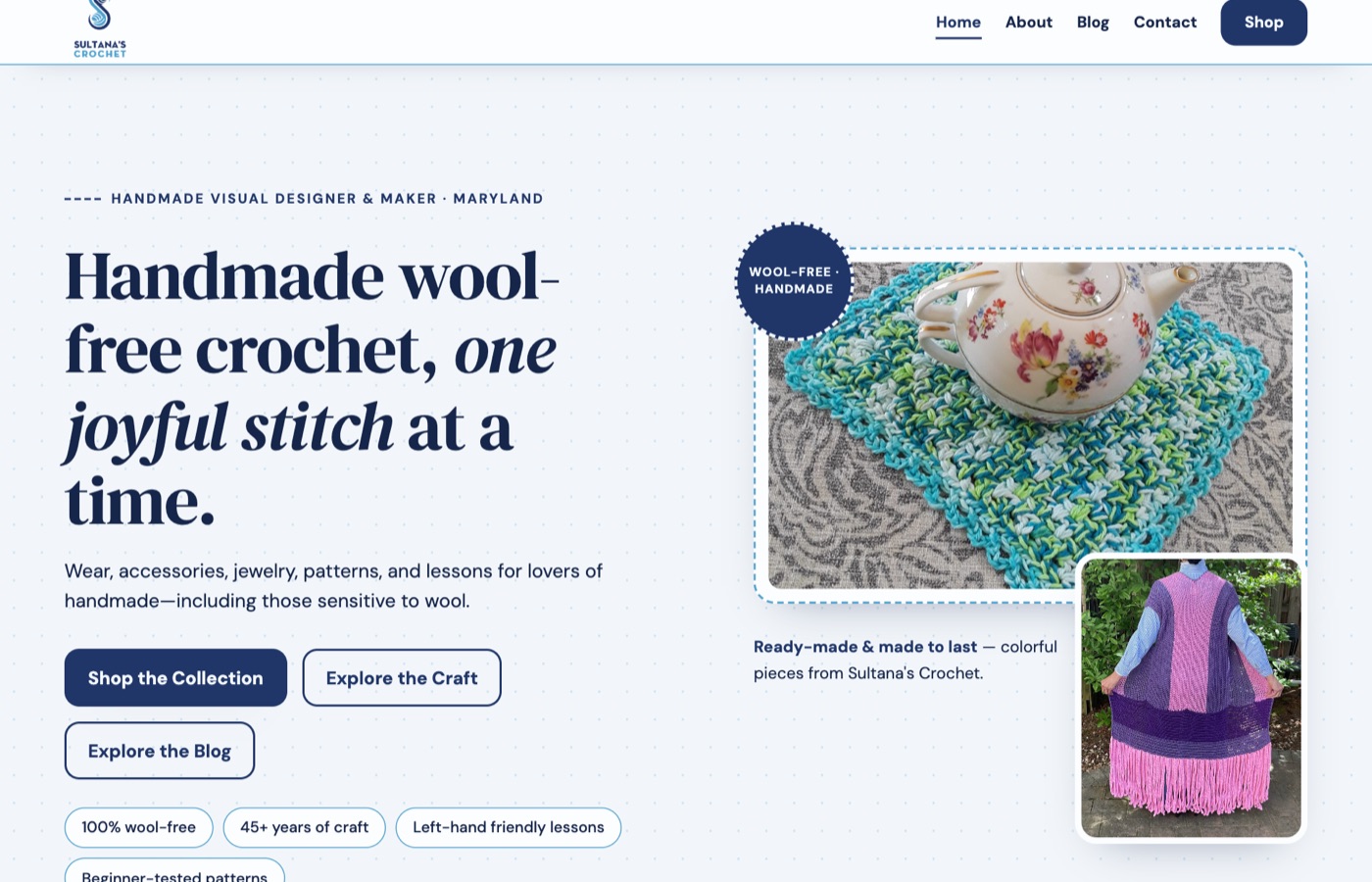 The Sultana's Crochet website